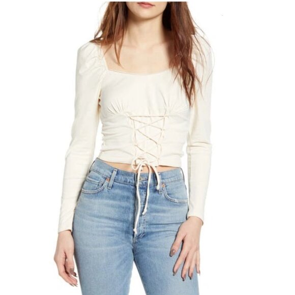 Topshop Corset Top - Picture 1 of 9